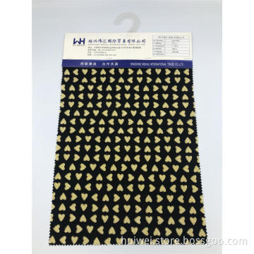 Wholesale Double-sided Fabric 100T Mini Yellow Heart Fabrics